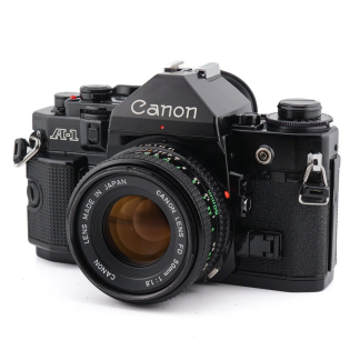 Canon A-1 Cámara Analógica 35 mm Vintage